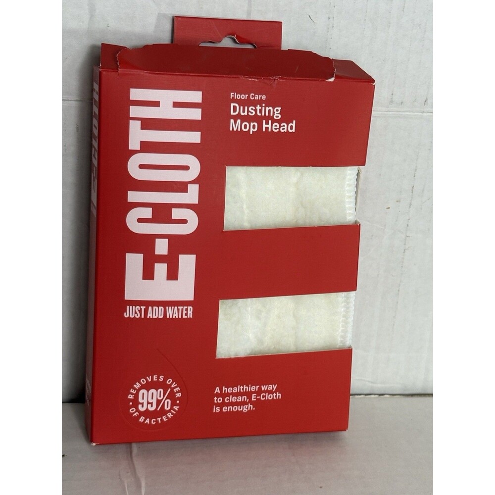 E-Cloth Dusting Mop Head Replacement Deep Clean Floor Care Microfiber New